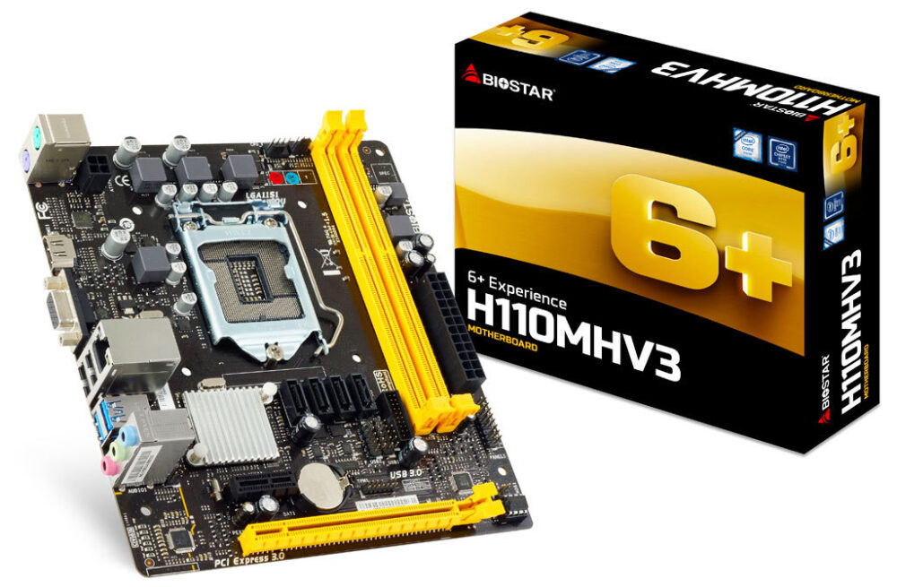 BIOSTAR H110MHV3 DDR3