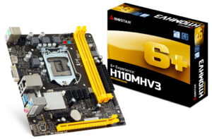 BIOSTAR H110MHV3 DDR3