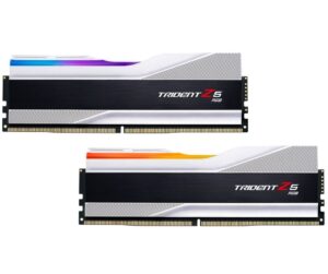 כרטיס זכרון G.Skill DDR5 F5-6000U4040E16GX2-TZ5RS 2x16GB 6000MHz RGB Silver