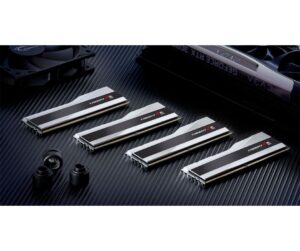 כרטיס זכרון G.Skill DDR5 F5-6000U4040E16GX2-TZ5RS 2x16GB 6000MHz RGB Silver