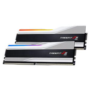 כרטיס זכרון G.Skill DDR5 F5-6000J4040F16GX2-TZ5RS 2x16GB 6000MHz RGB Silver