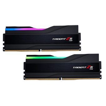כרטיס זכרון G.Skill DDR5 F5-6000J4040F16GX2-TZ5RK 2x16GB 6000MHz RGB Black