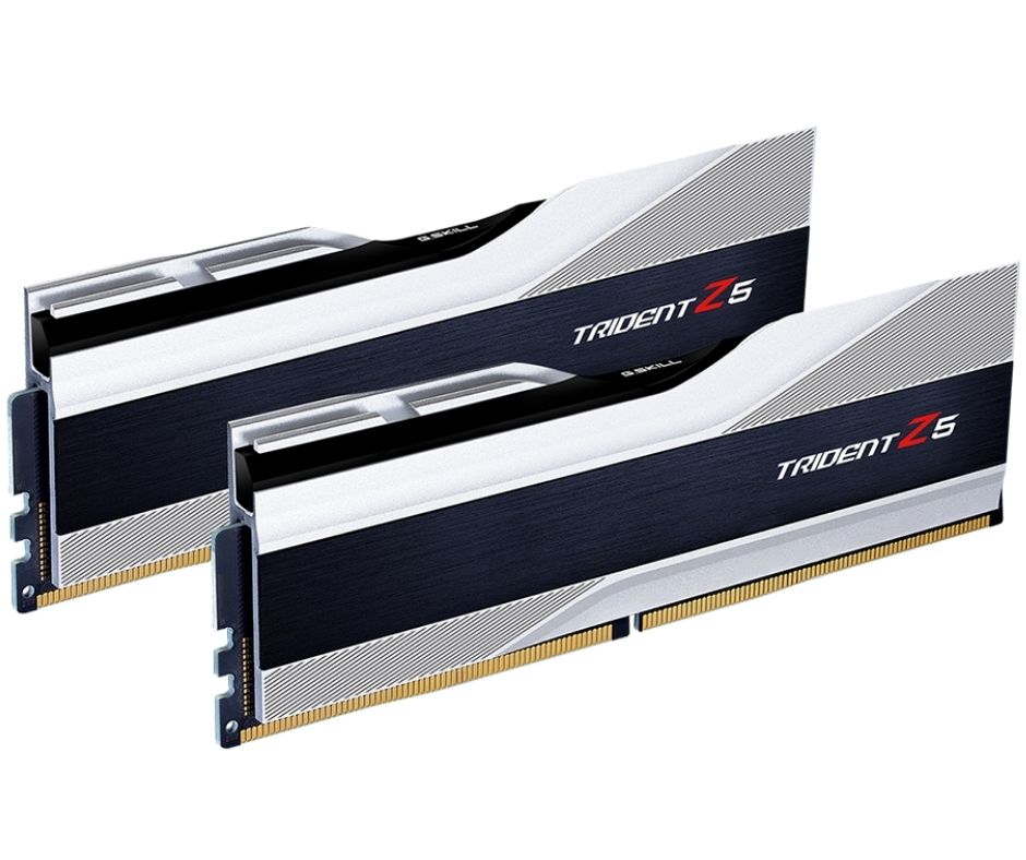 כרטיס זכרון G.Skill DDR5 F5-6000U4040E16GX2-TZ5S 2x16GB 6000MHz Silver