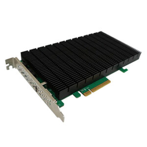 בקר HighPoint Driverless SSD6204A 4xM.2 NVMe PCi3.0 Raid 0,1 Bootable