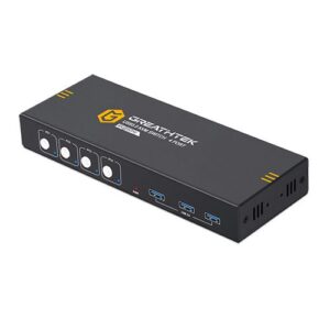 PWAY KVM S7415H 4PC in to 1PC 1 Displays 4K@60Hz USB3