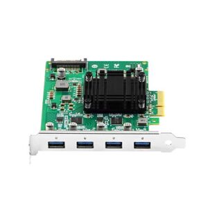 כרטיס LR-LINK LRSU3A42-4A PCIe3.1 4xUSB3 10Gbs