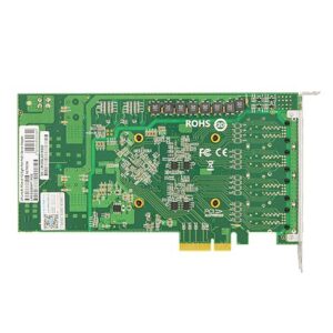 כרטיס רשת LR-LINK LRES2008PT-POE PCIe 1Gbx8 PoE 8x30W